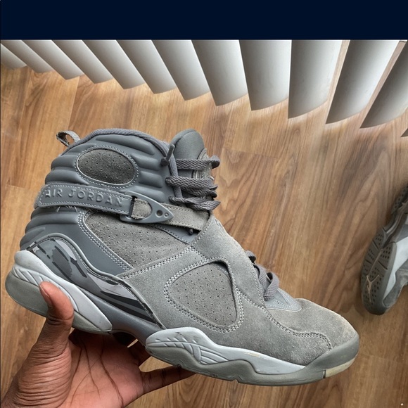 Jordan 8 grey